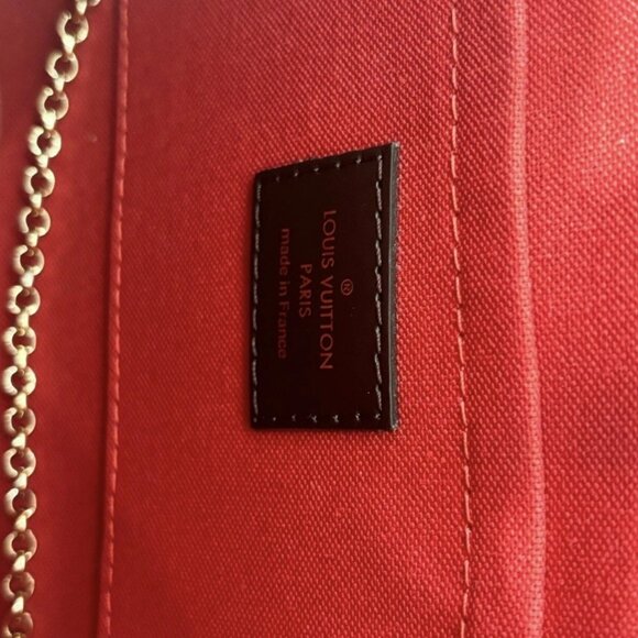 Authentic NEW LOUIS VUITTON Favorite MM Shoulder Bag N41129 Damier ebene - Picture 14 of 15